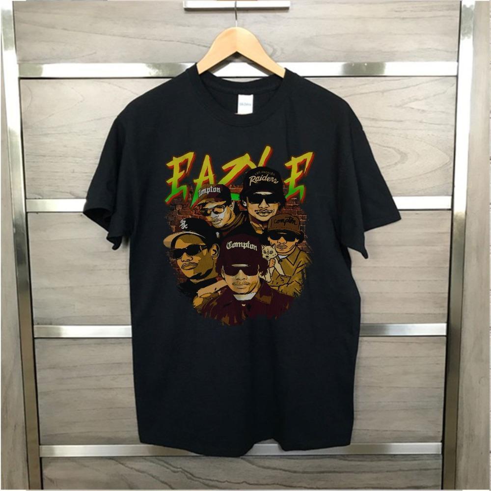 Eazy E - Unisex Black T-Shirt, Hip Hop Graphics Shirt